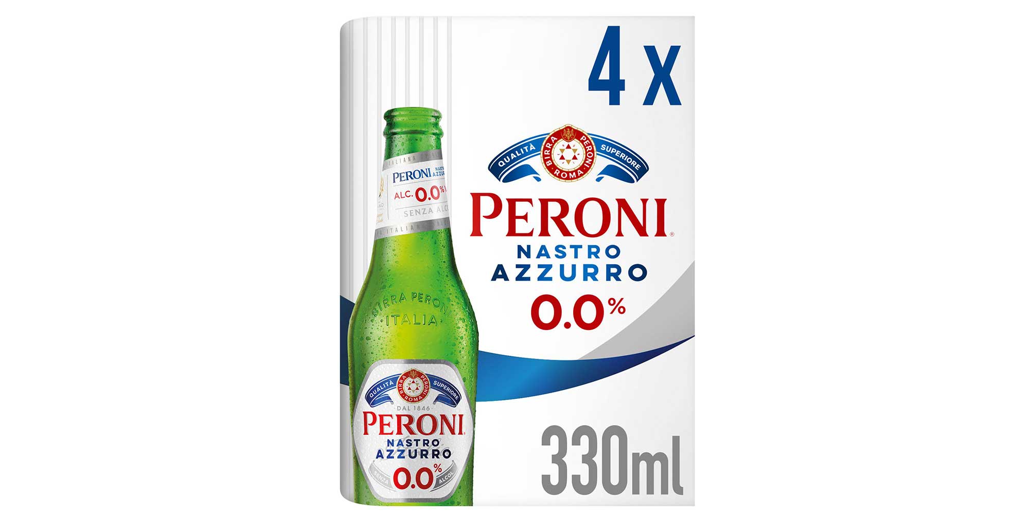 Peroni Nastro Azzurro 0.0% beer