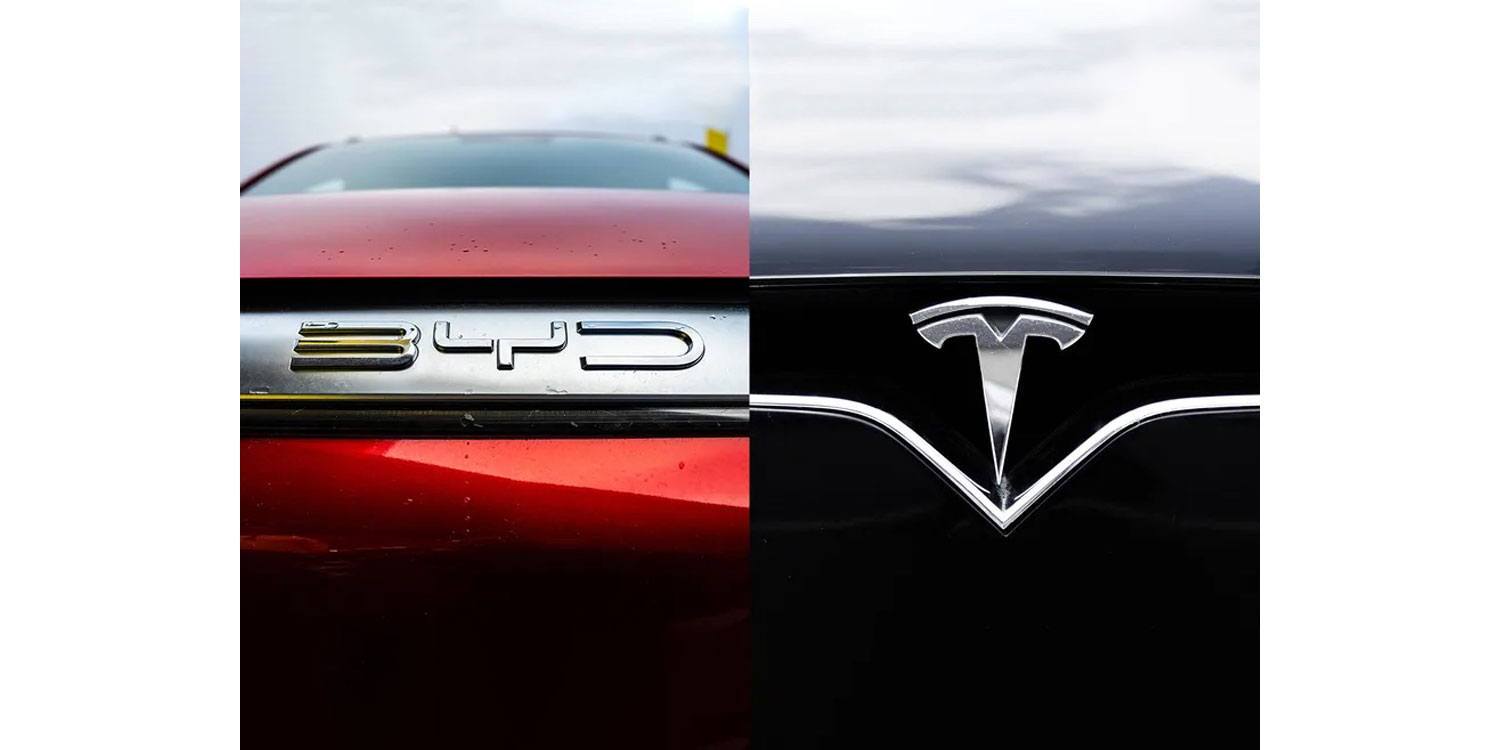 Tesla vs Byd homepage image