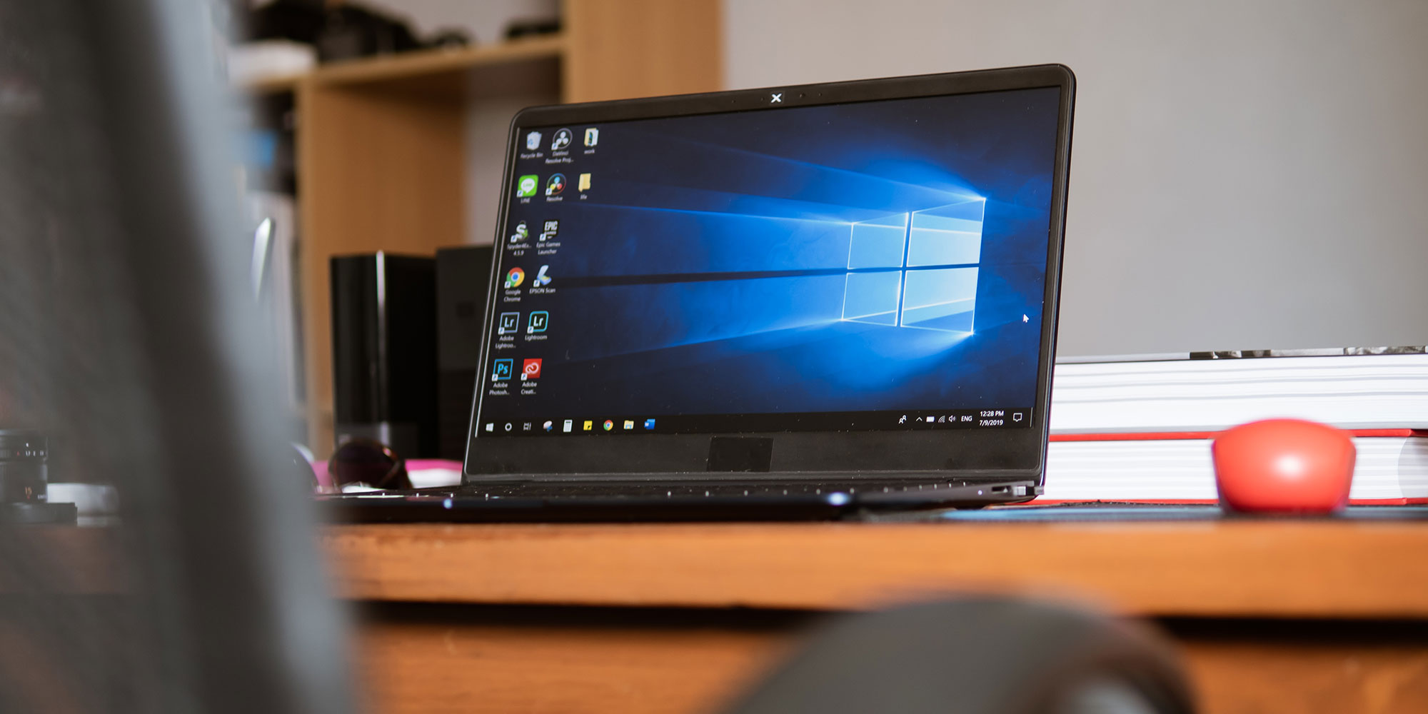 Laptop running Windows 10