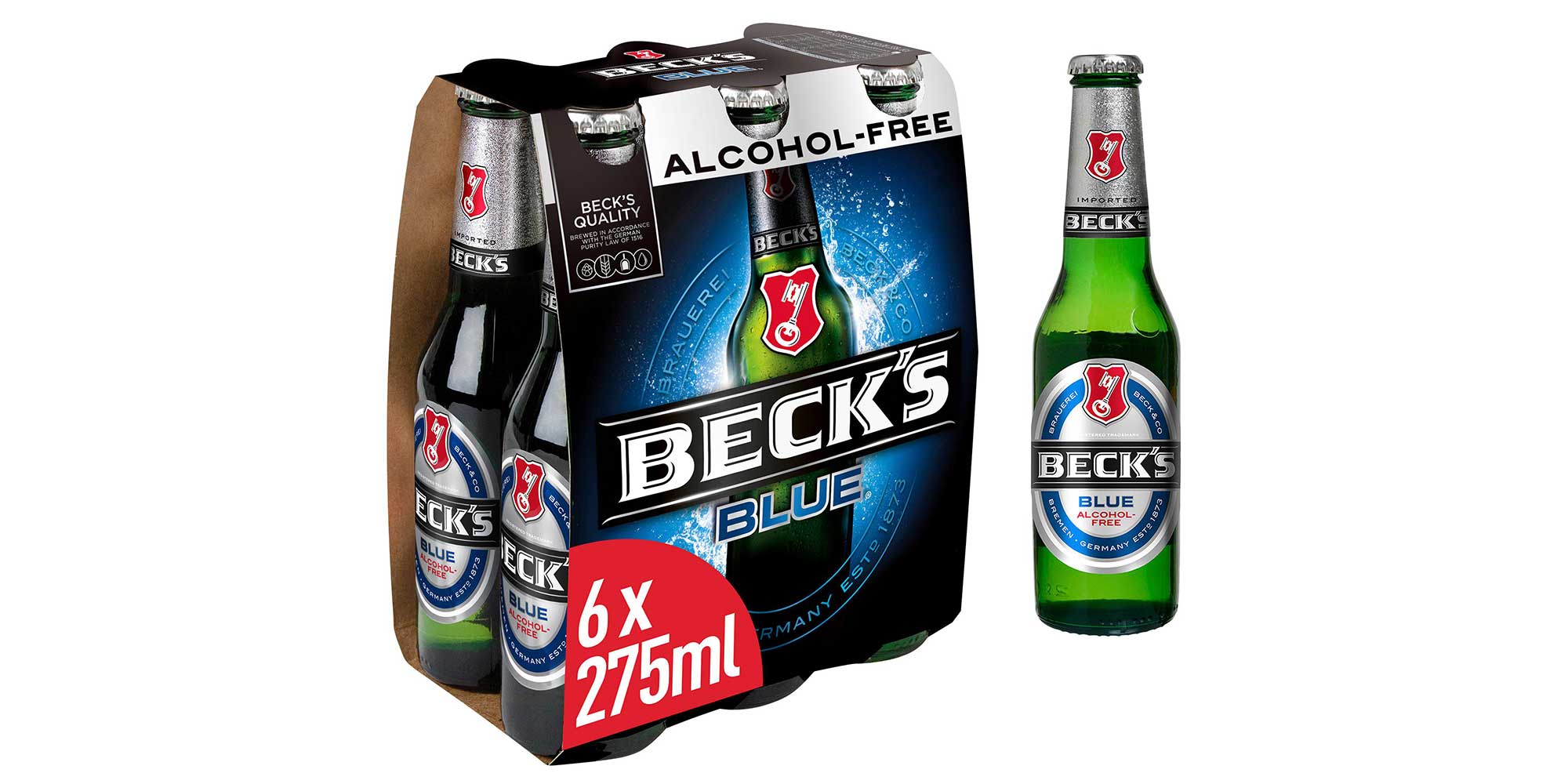 Beck's Blue alcohol-free beer