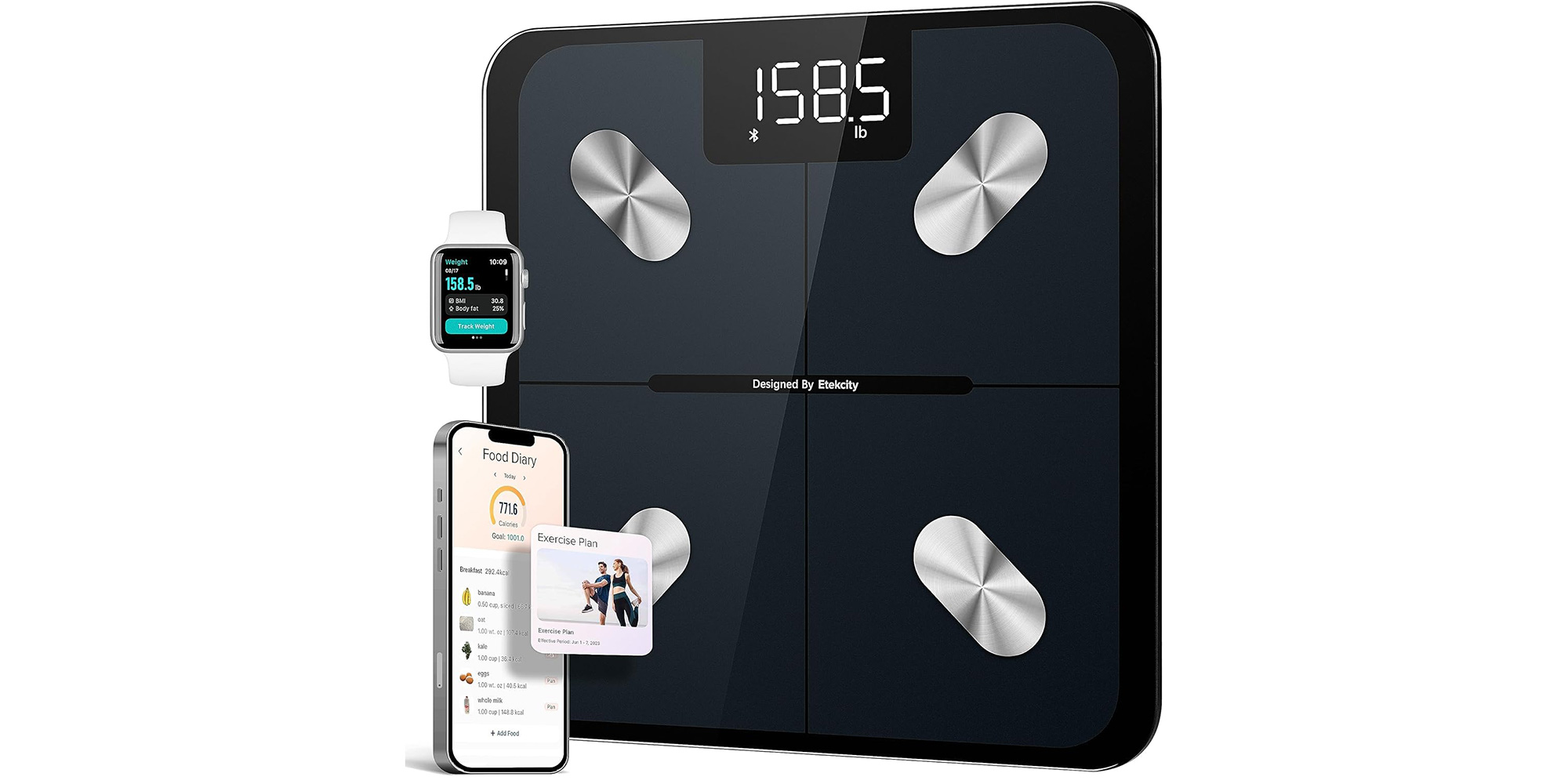 Etekcity Smart Bathroom Scale ESF551