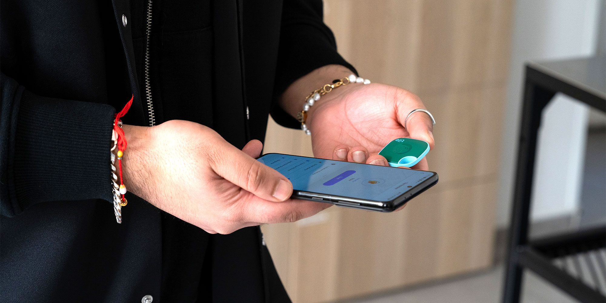 The tile tracker and its app