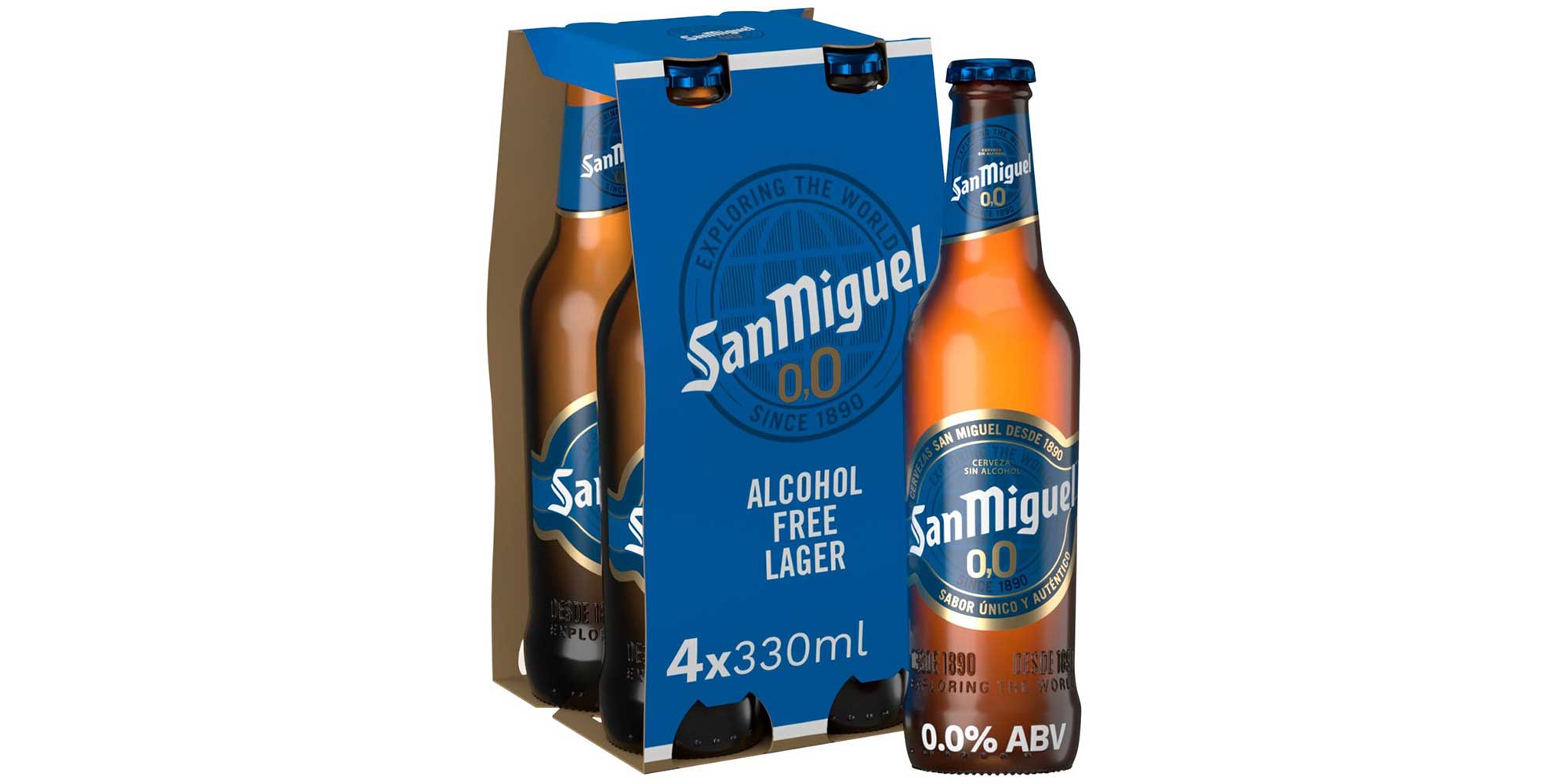 San Miguel alcohol free lager