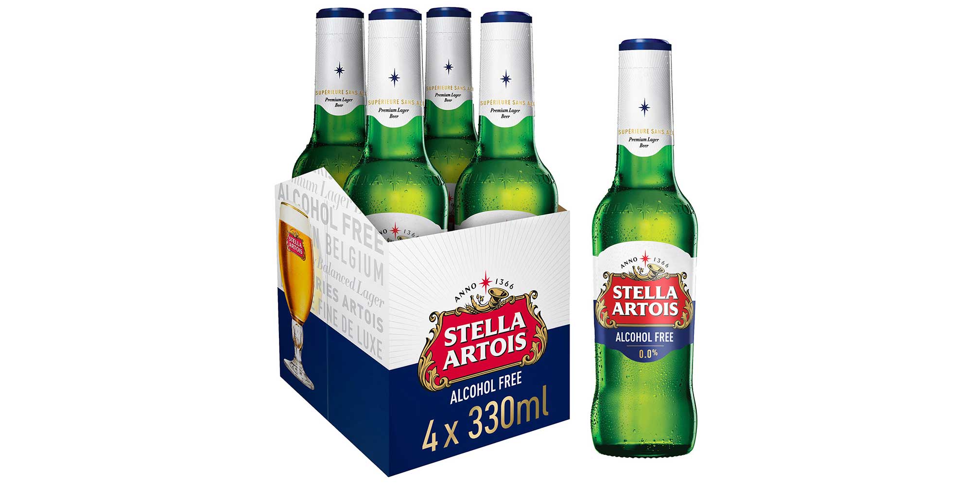 Stella Artois alcohol free beer